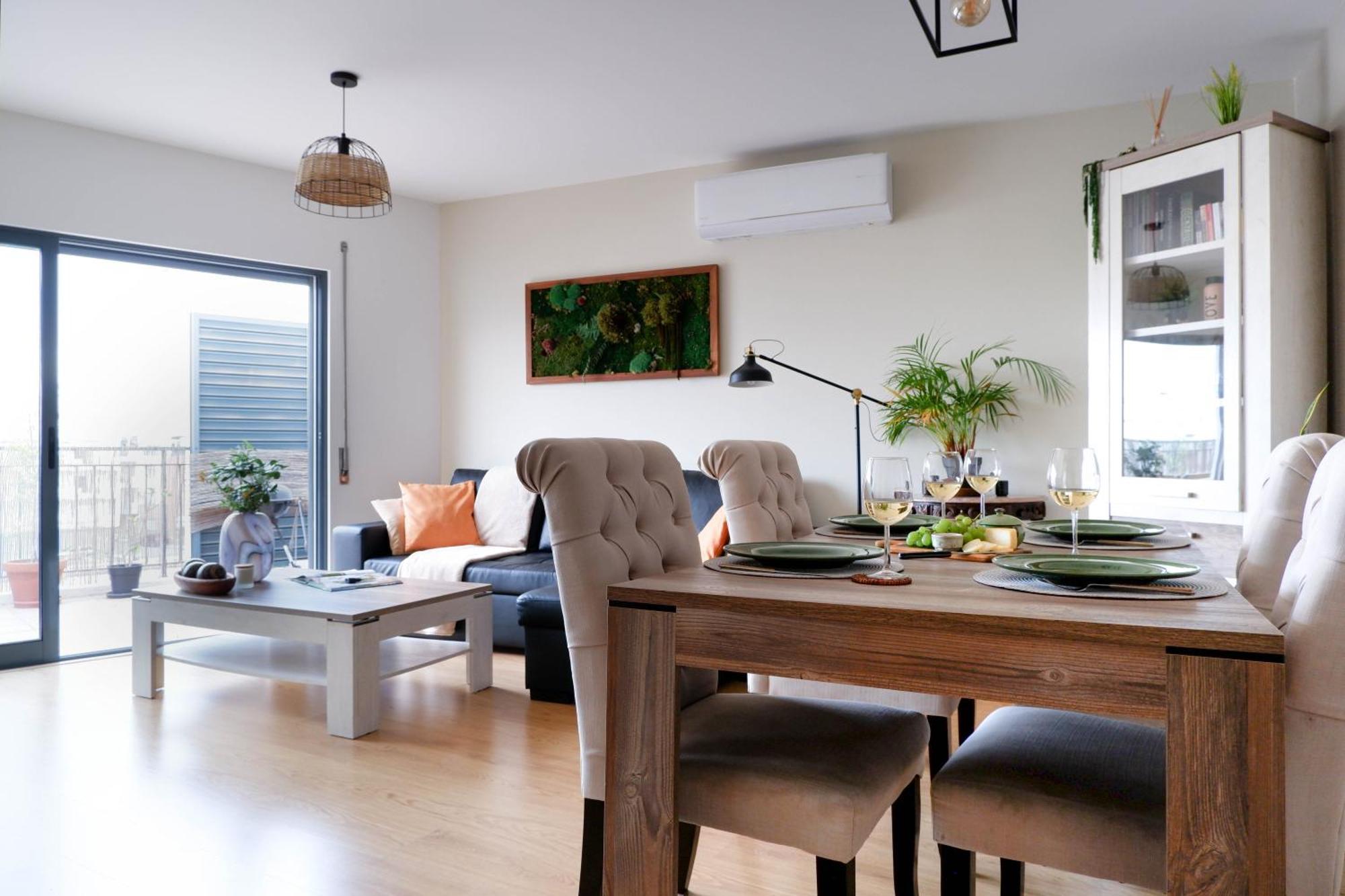 Spacious Terrace, Swimming Pool, Private Parking Olhao Luaran gambar